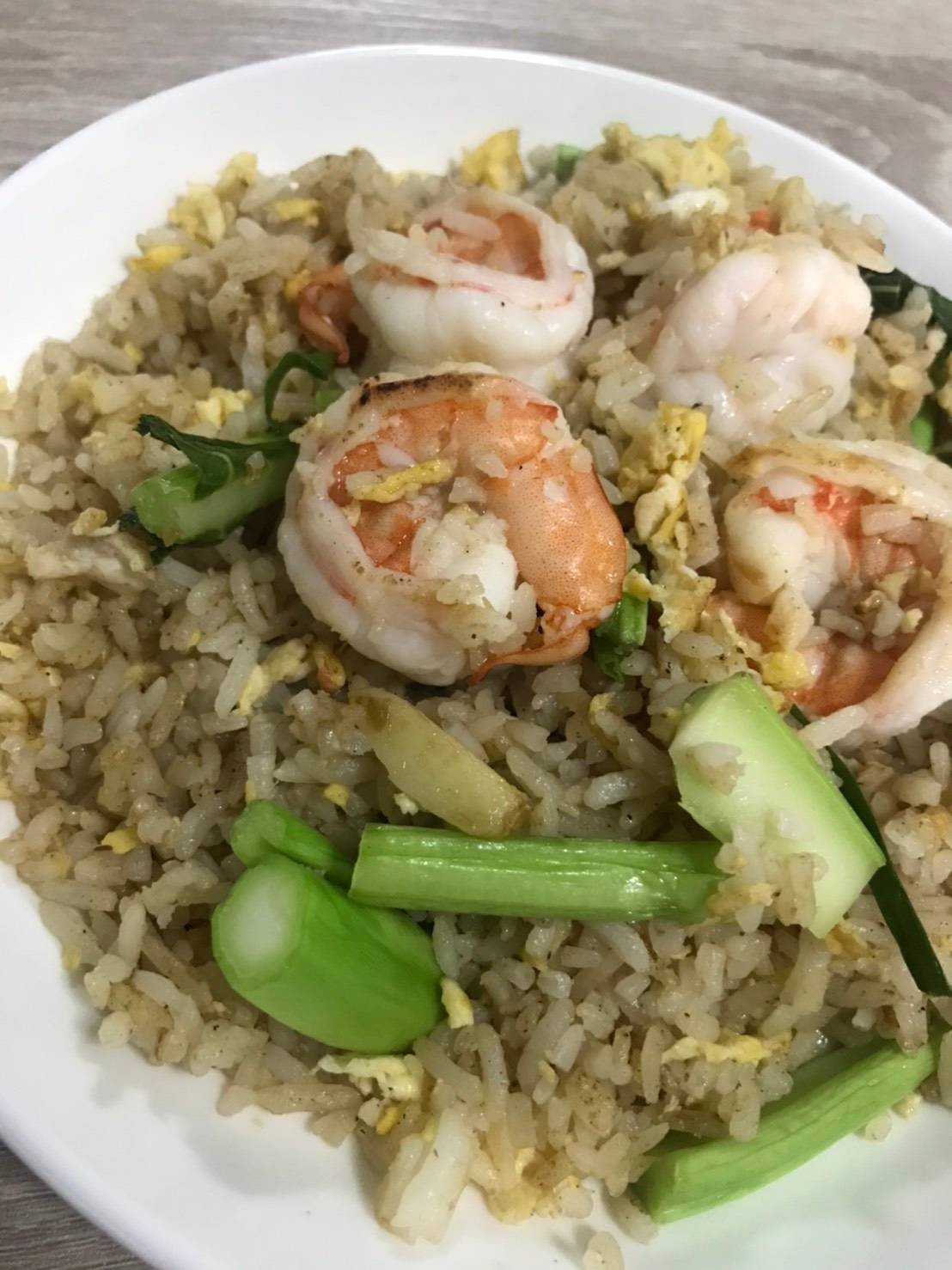 ข้าวผัดกุ้งโต สูตร 1