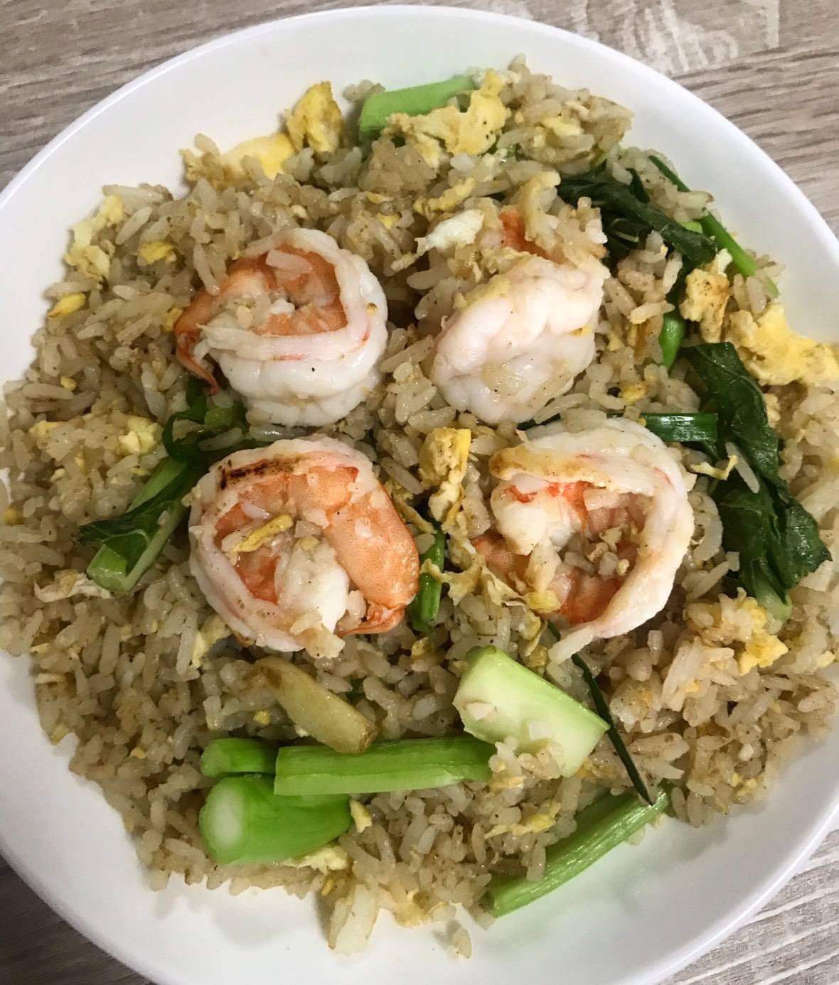 ข้าวผัดกุ้งโต สูตร 1