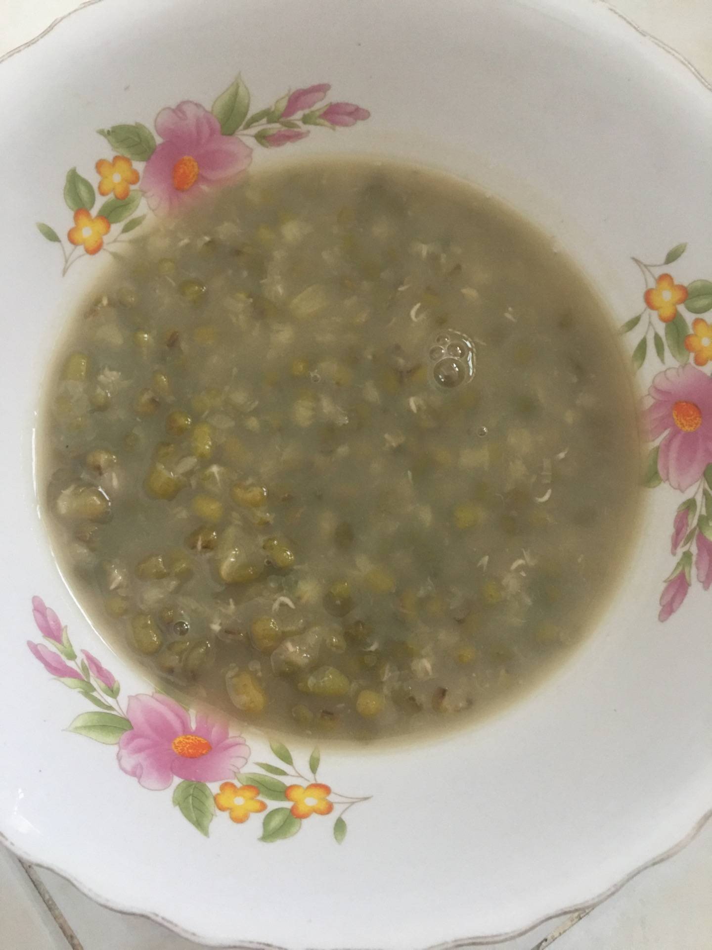 ถั่วเขียวต้มน้ำตาล