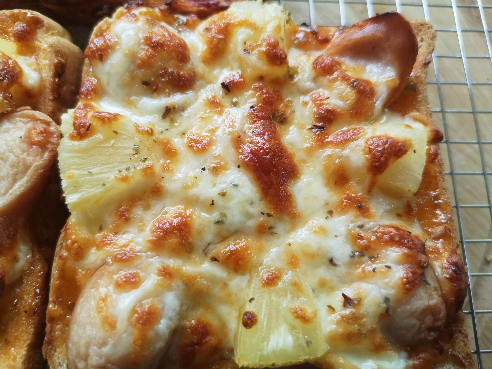 ขนมปังพิซซ่าเเบบง่ายๆ