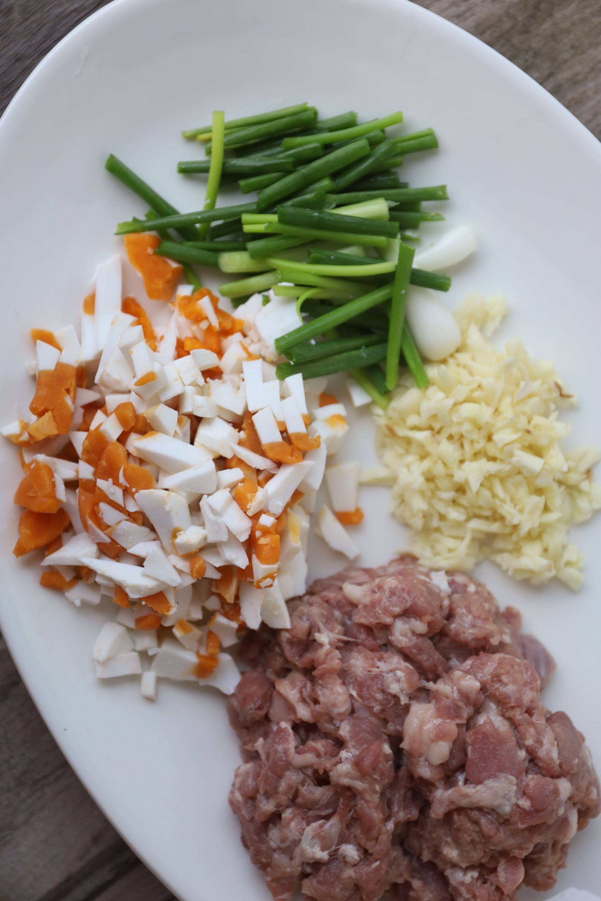 ไข่เค็มหมูสับ หมูสับผัดไข่เค็ม