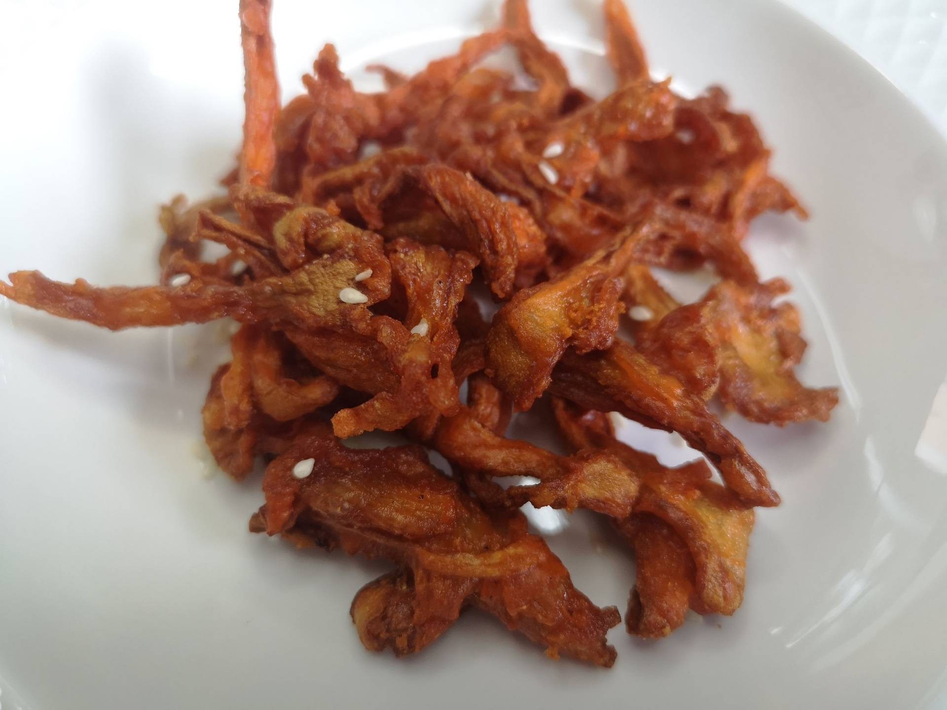 เห็ดทอดสไปซี่