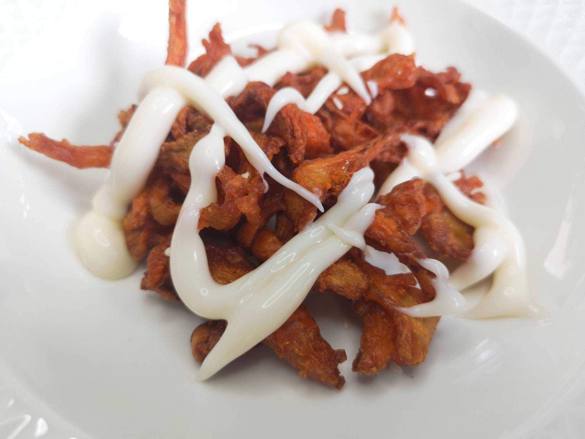 เห็ดทอดสไปซี่