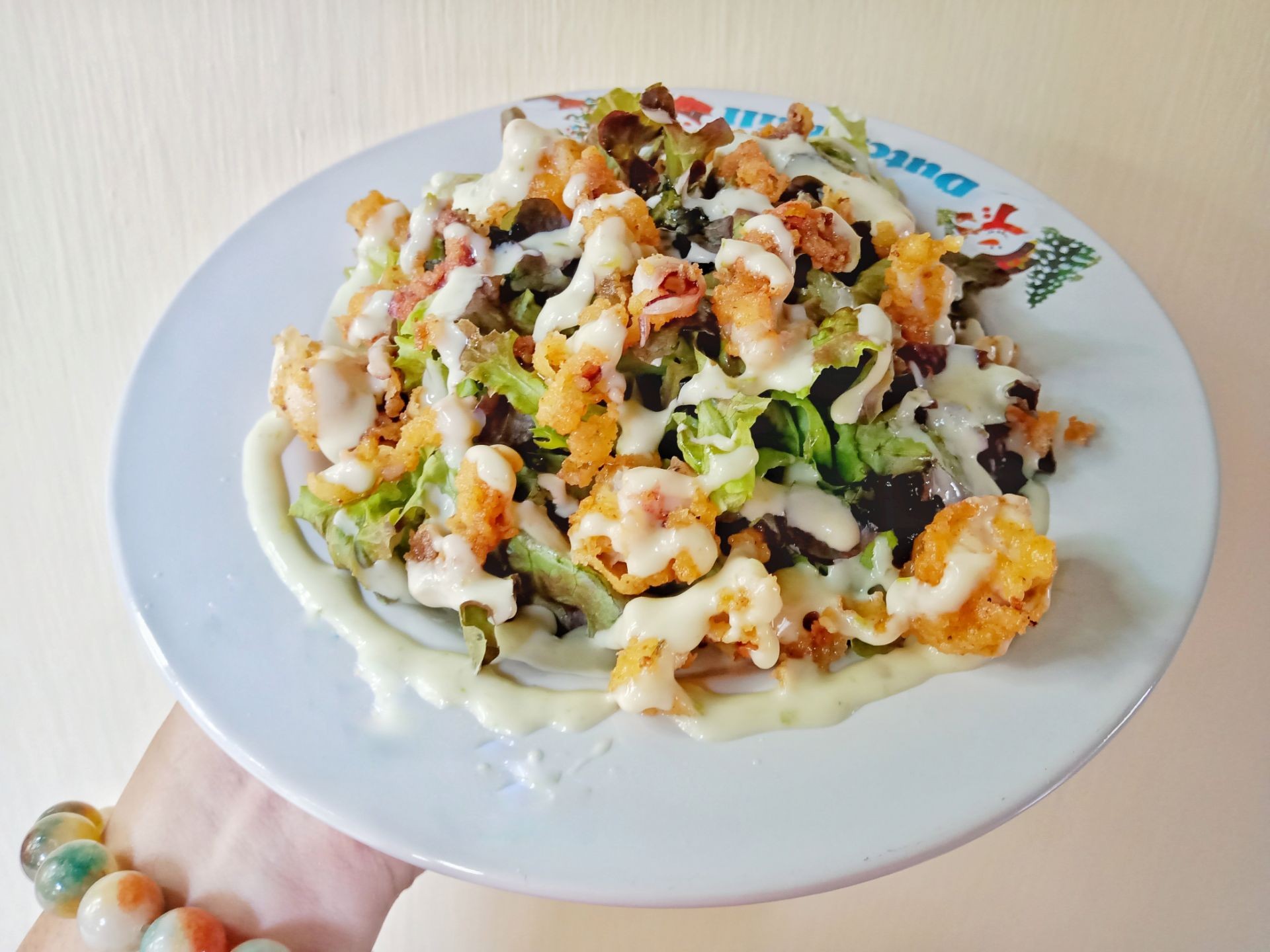 Fried Calamari Salad