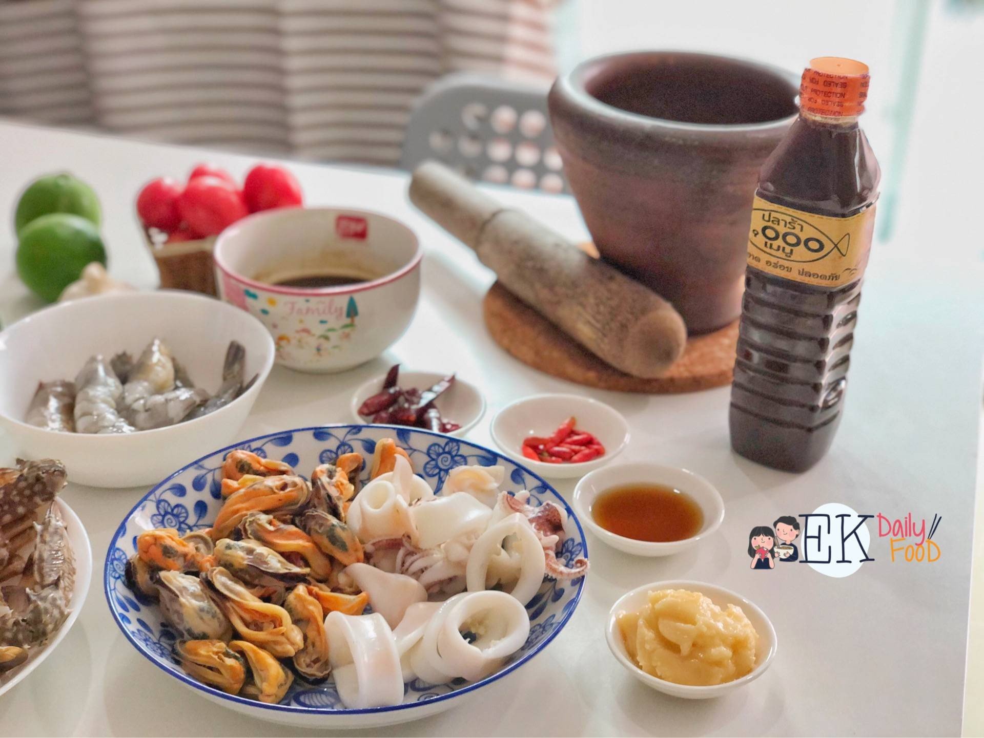 เกาเหลาทะเล ปลาร้าเดือด!!! 🦐🦑🦀🔥🌶🍋