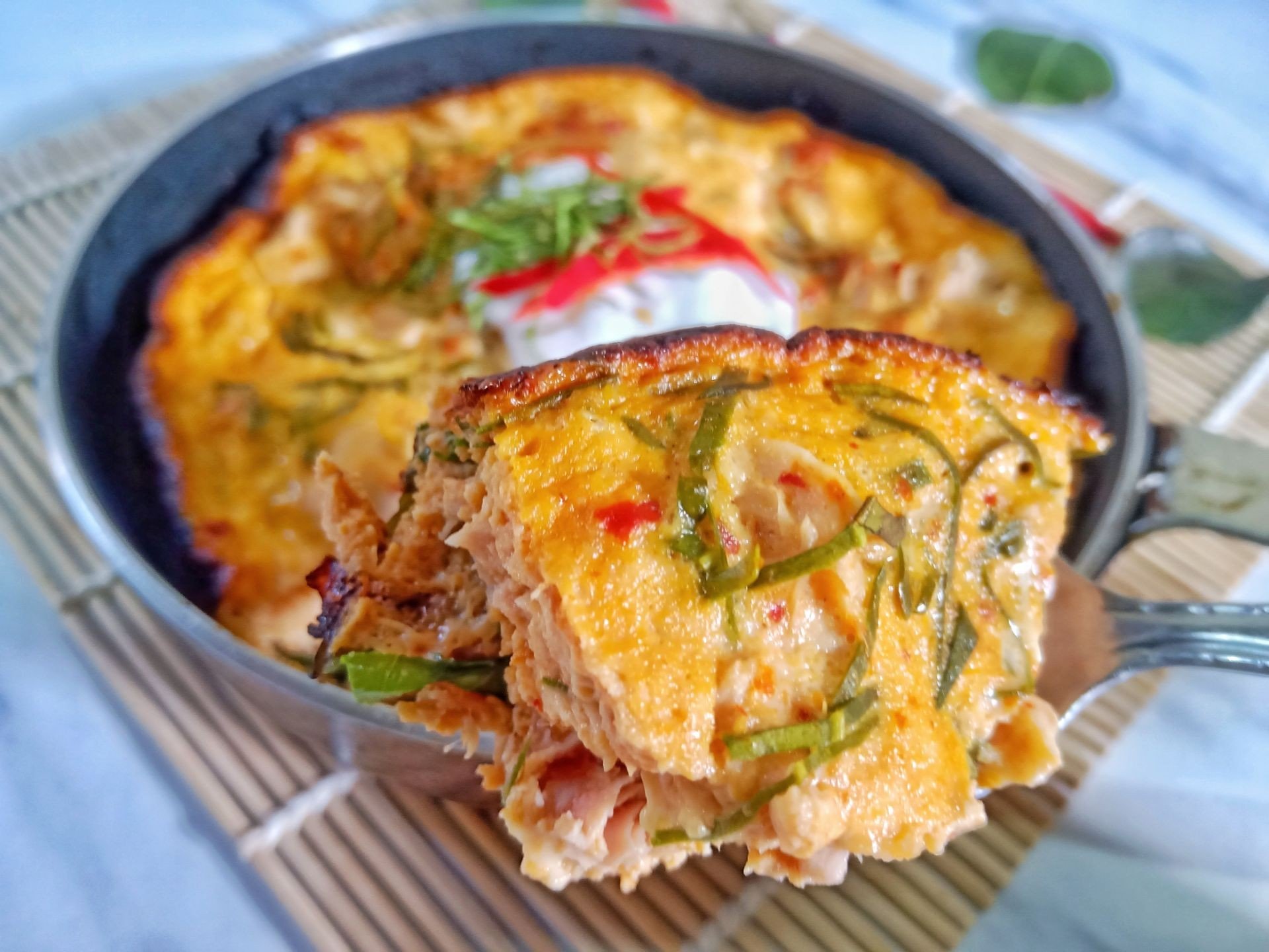 ห่อหมกทูน่ากระทะ🌶️