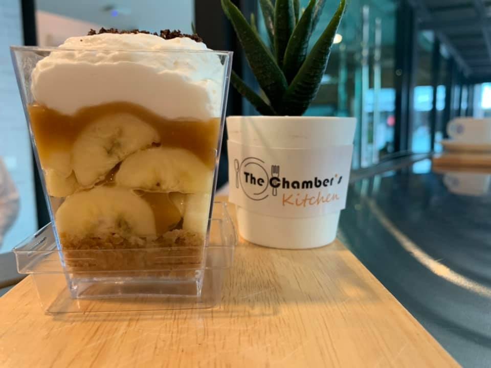 banoffee ชุ่มฉ่ำคาราเมล @The Chamber's Kitchen ม.หอการค้าไทย 