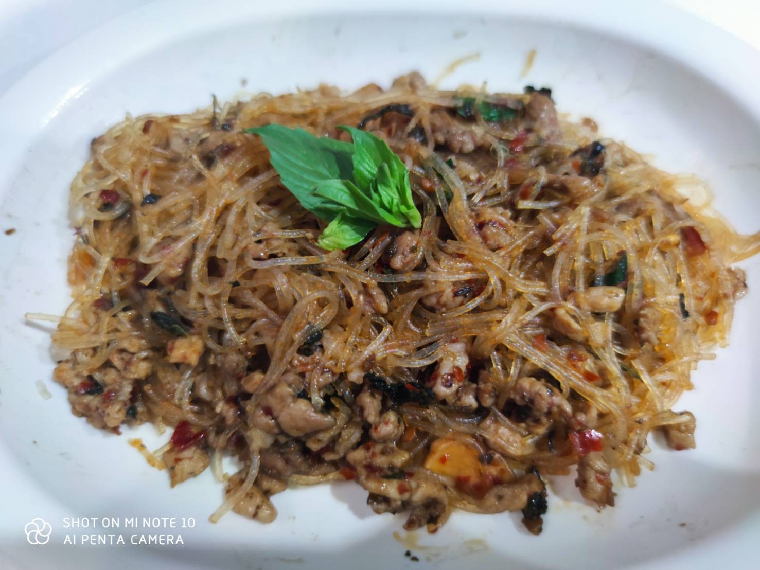 ชุดทำวุ้นเส้นผัดกะเพรา(แกร็บไทยโก)