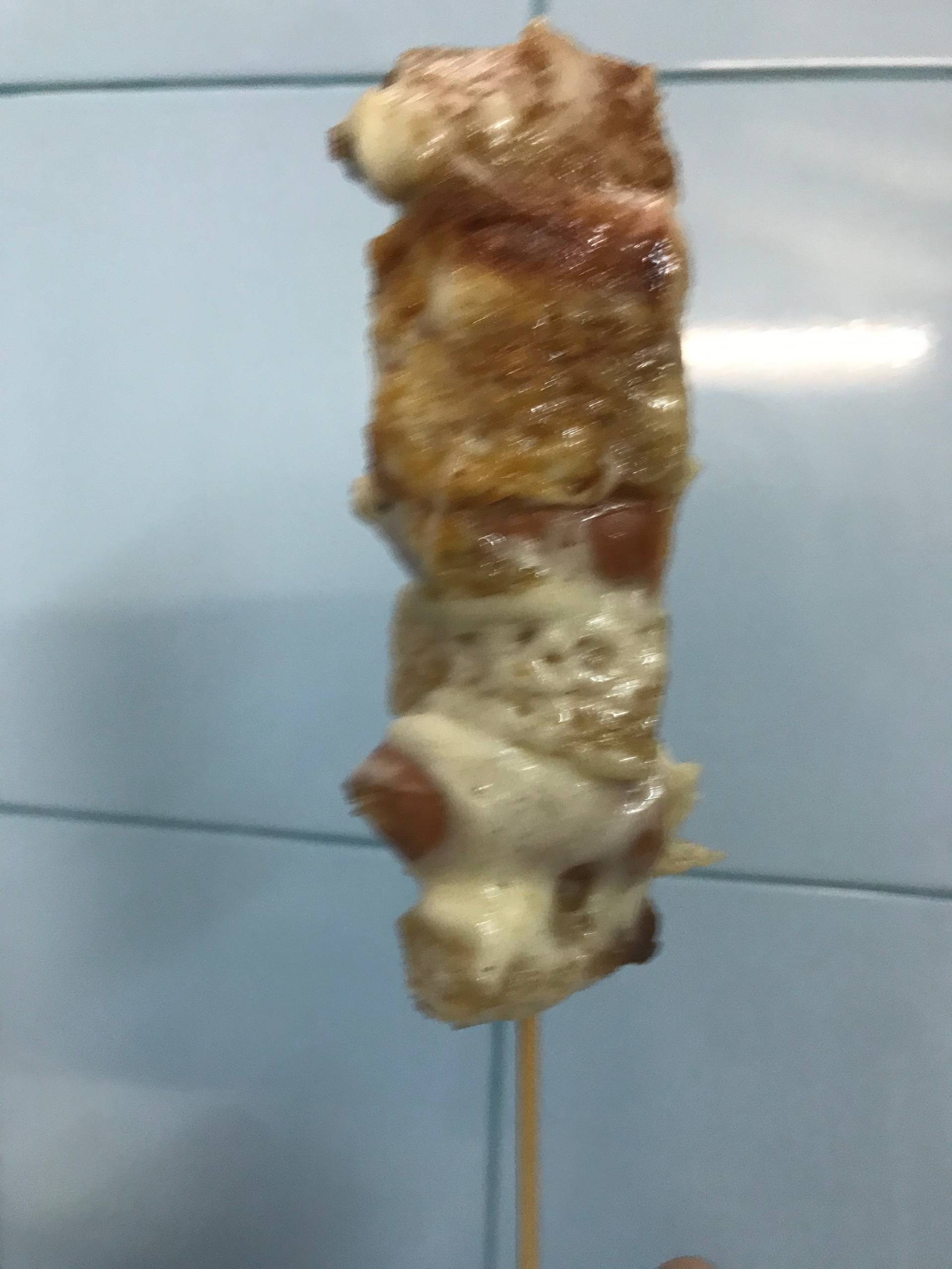 Sandwich sticks with mozzarella cheese