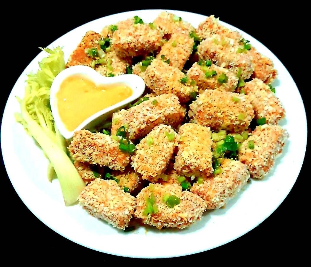 เต้าหู้อบกรอบ Crispy Tofu