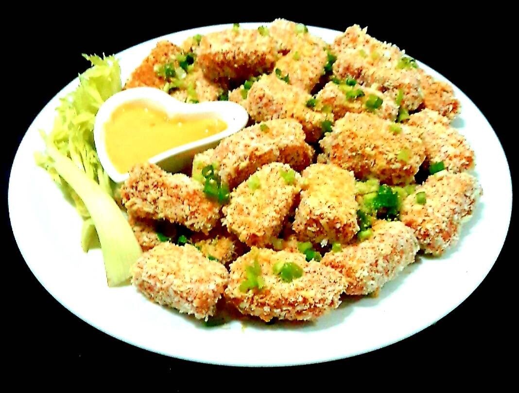 เต้าหู้อบกรอบ Crispy Tofu