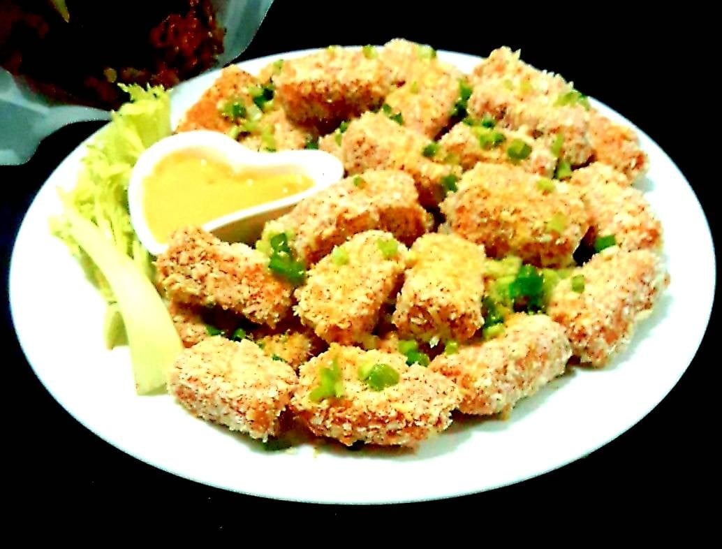 เต้าหู้อบกรอบ Crispy Tofu