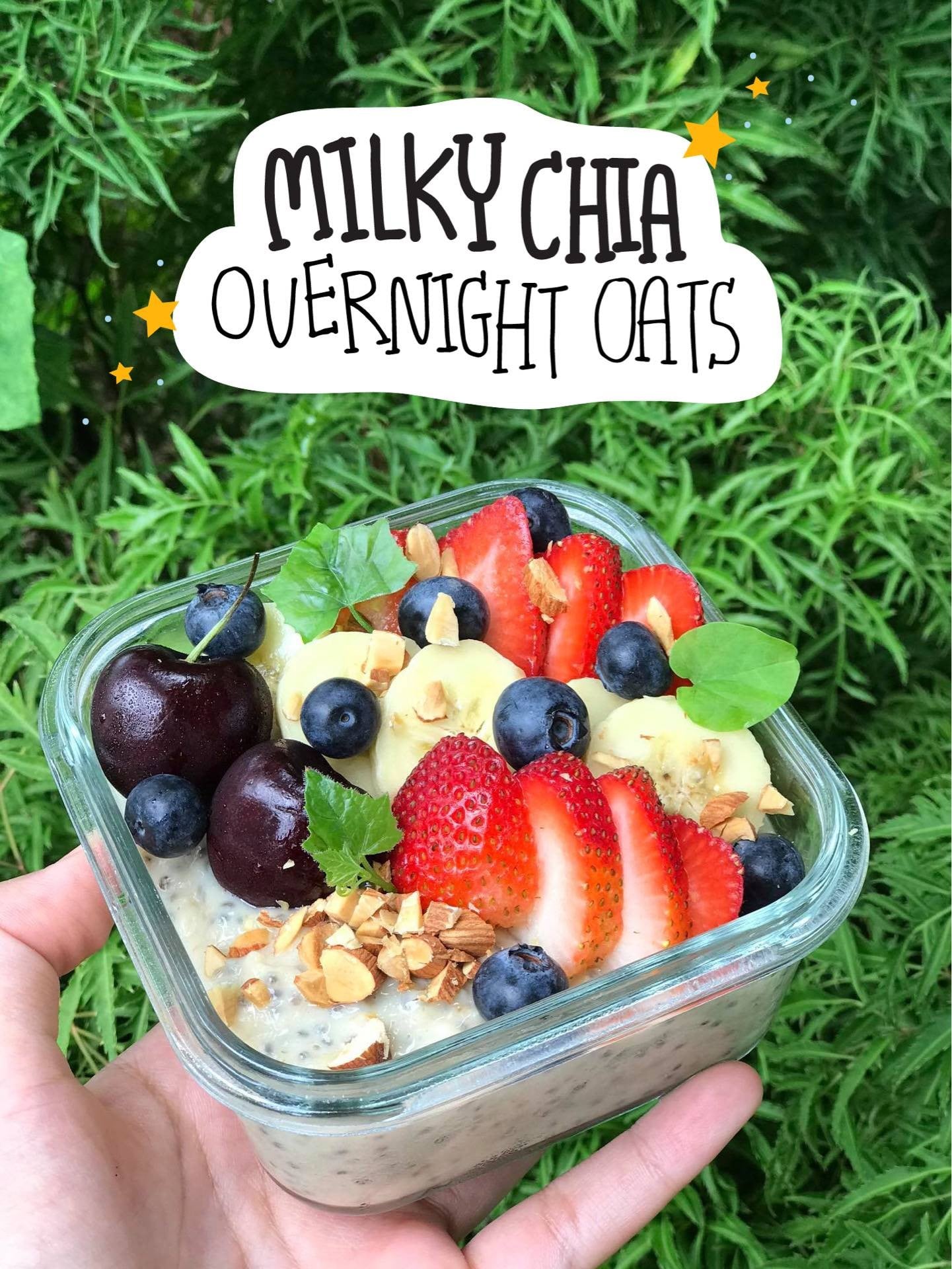 Milky Chia Overnight Oats