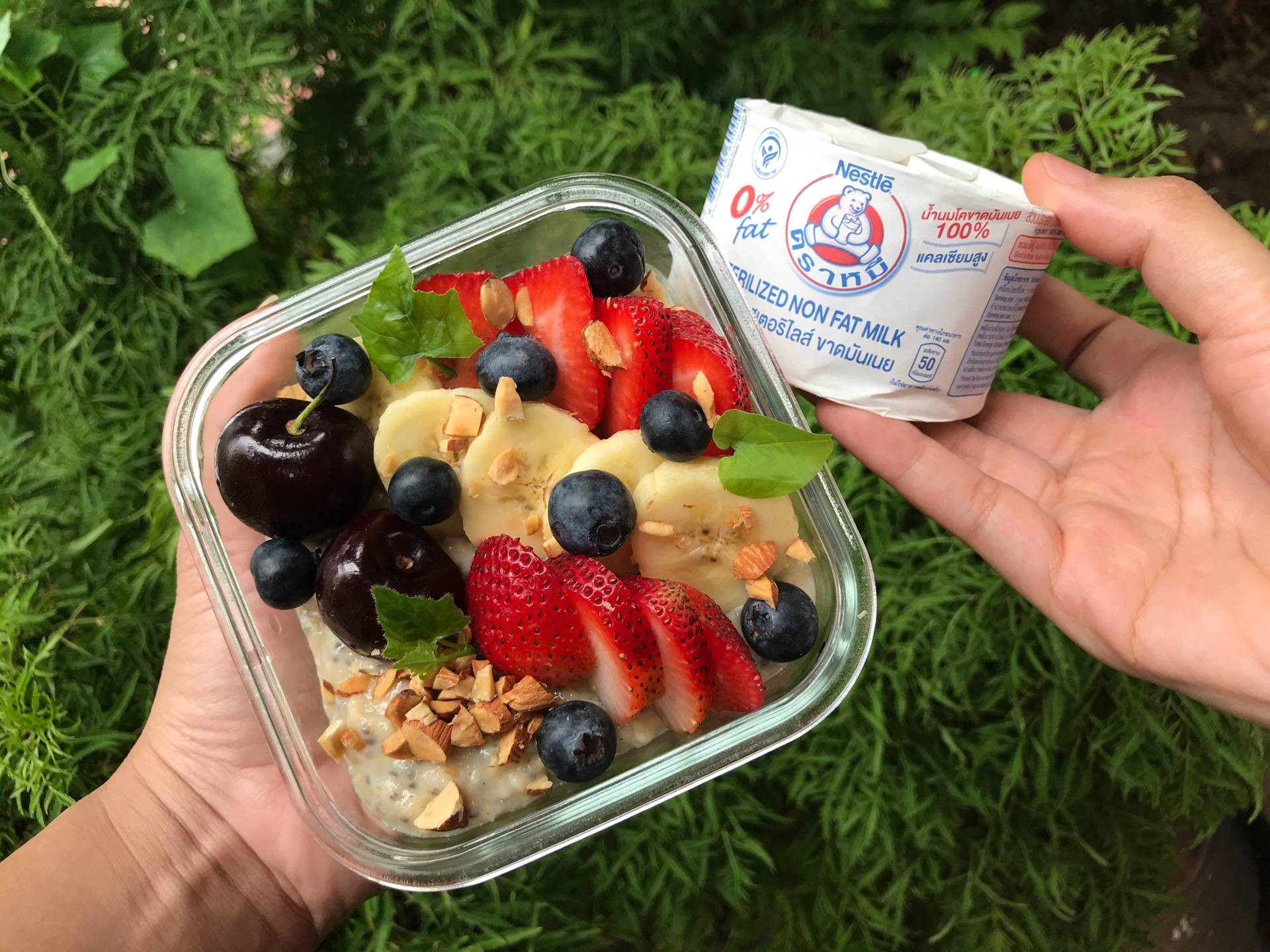 Milky Chia Overnight Oats