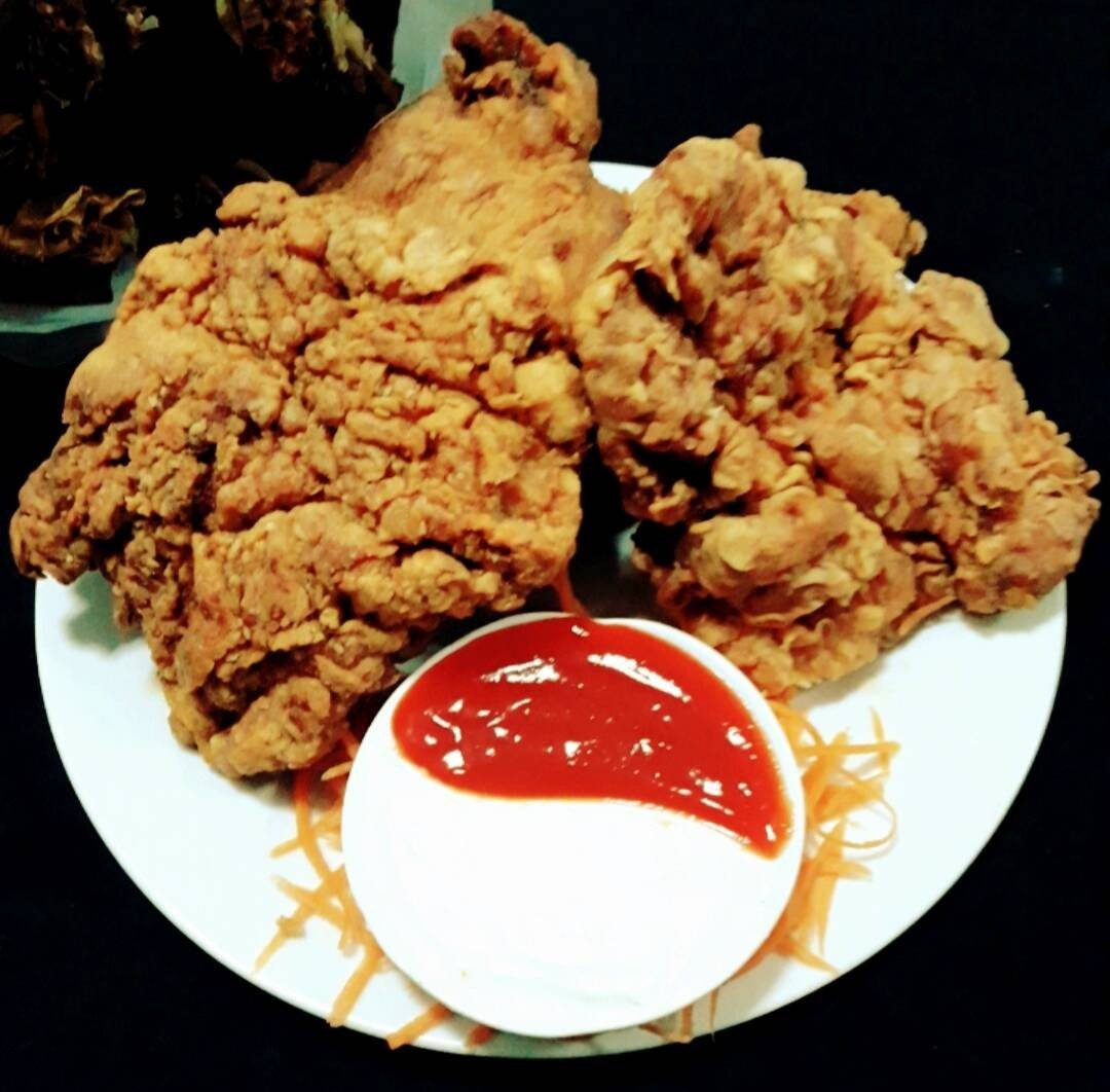 ไก่ทอดกรอบๆ (ก๊อปปี้ KFC) 😁กรอบ อร่อย จริงๆนะ😁