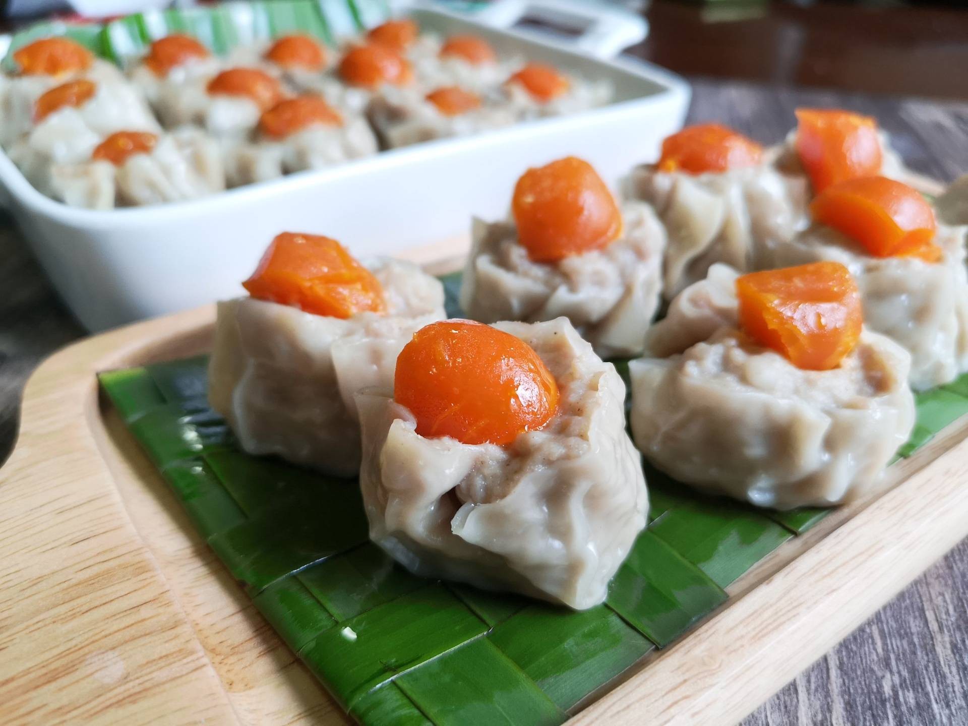 ขนมจีบหมูไข่เค็ม