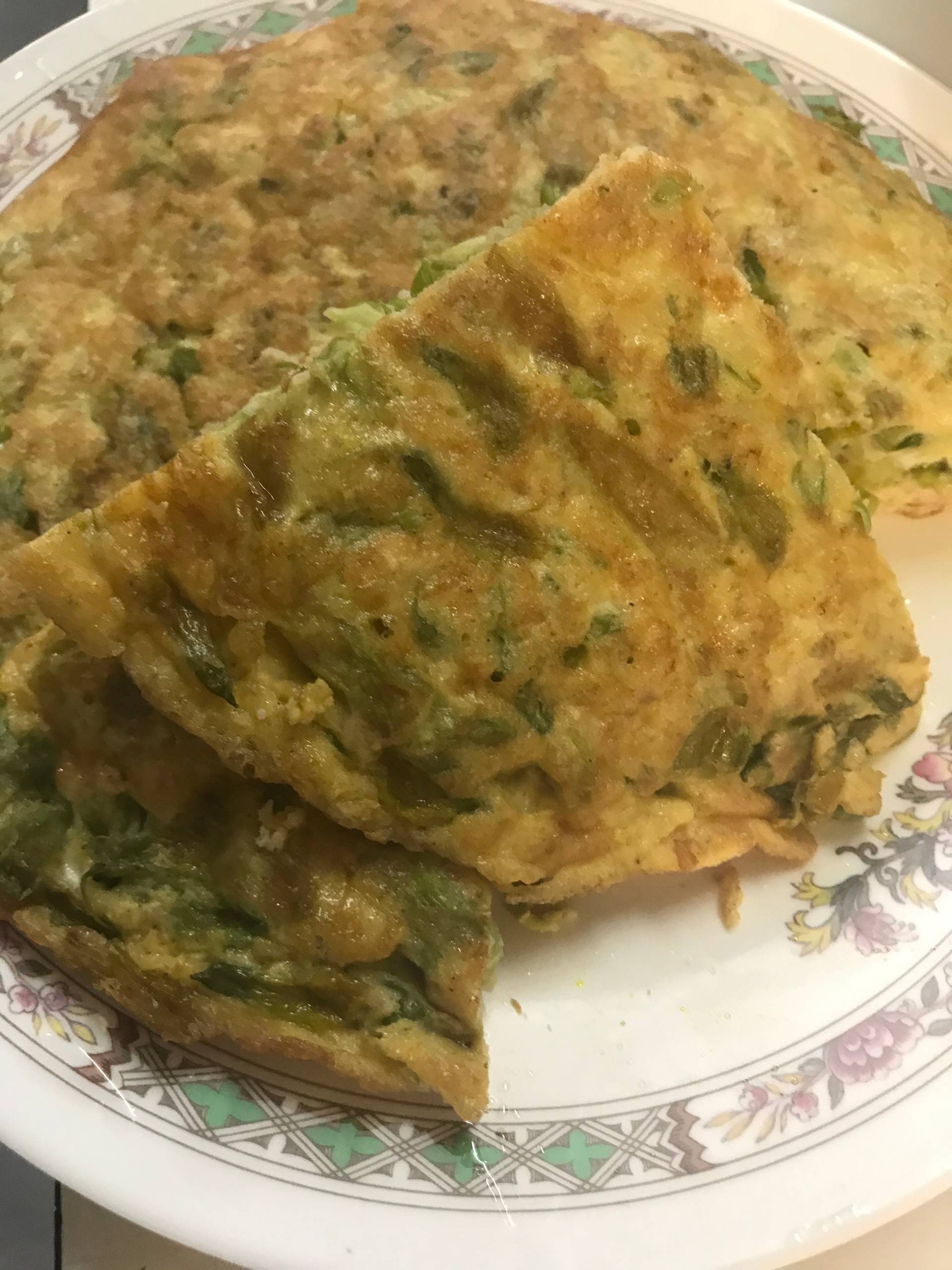 ไข่เจียว 3 ดอกไม้ ดอกขจร ดอกโสน ดอกแค 