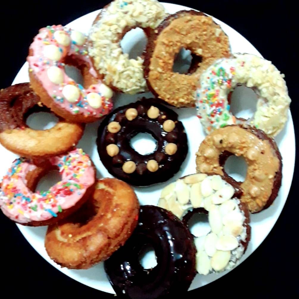 โฮมเมดโดนัทคุ๊กกี้ (แบบทอด)สูตรนี้ง่าย กรอย อร่อย doughnuts cookies