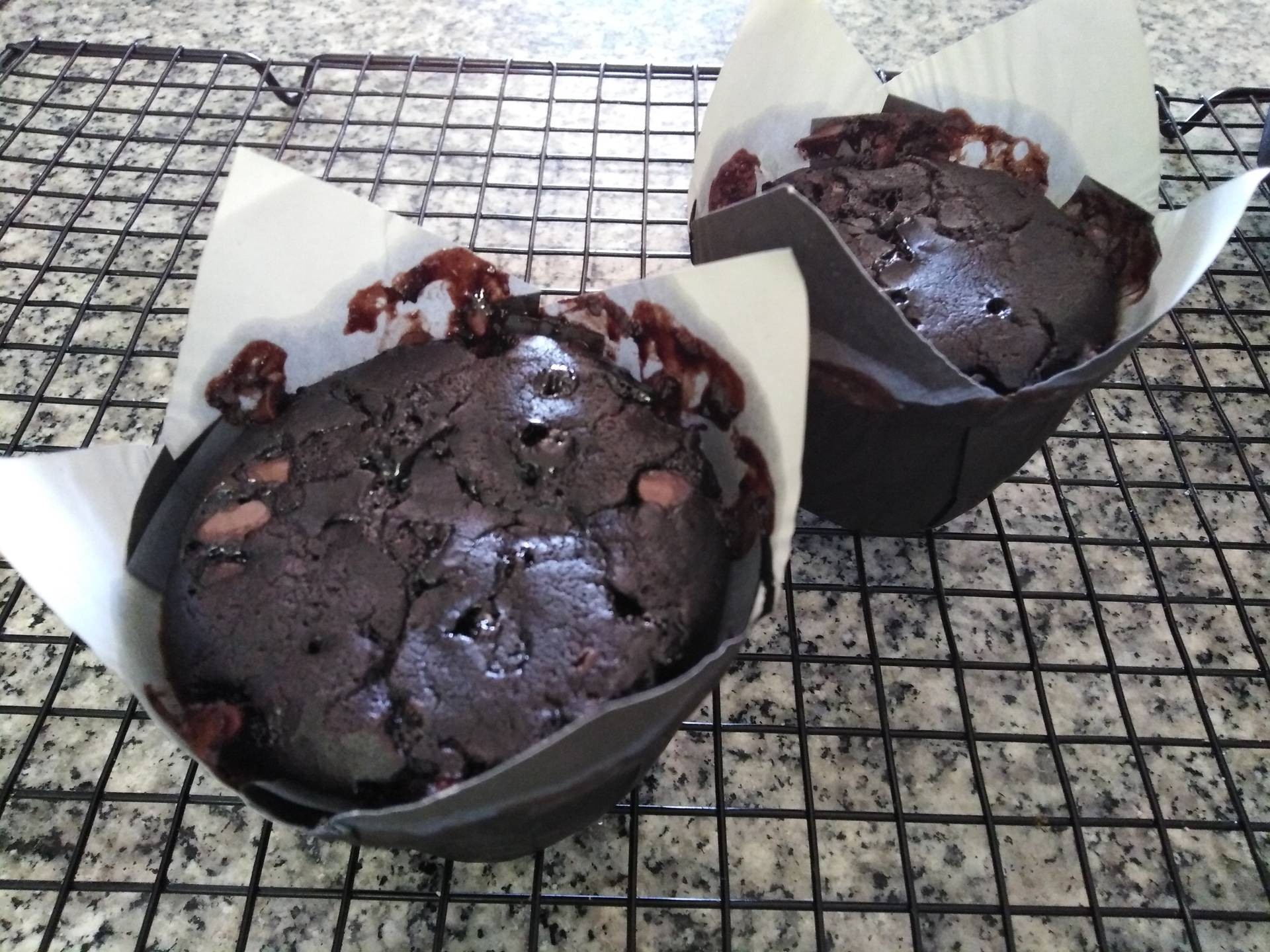 Healthy Pumpkin Chocolate honey Muffins | มัฟฟินช็อคโกแลตฟักทองน้ำผึ้ง