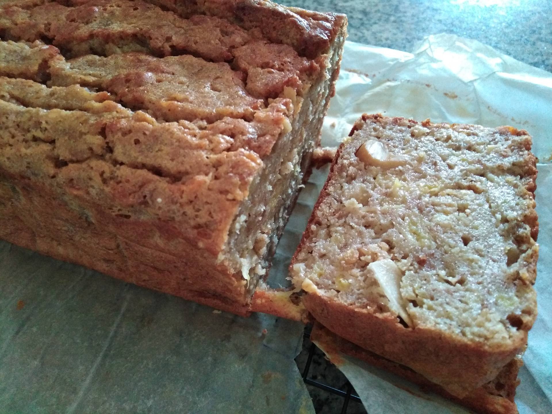 Low Fat Banana and Muesli Cake Loaf   | เค้กโลฟกล้วยหอมมูสลี่  