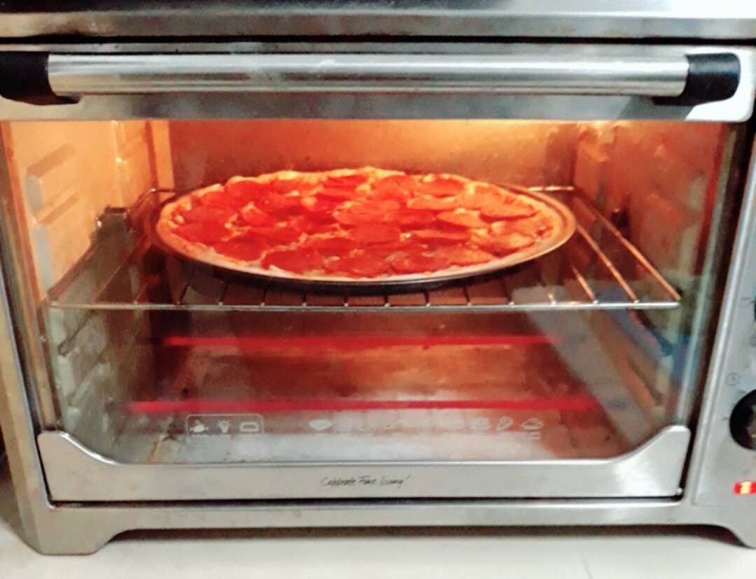 สูตรแป้งพิซซ่าบางกรอบ ( ถาดใหญ่ 2 ถาด) Homemade Thin Crust Pizza Dough
