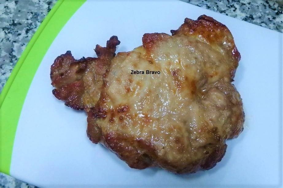 สันคอหมูหม้อทอดไร้น้ำมัน