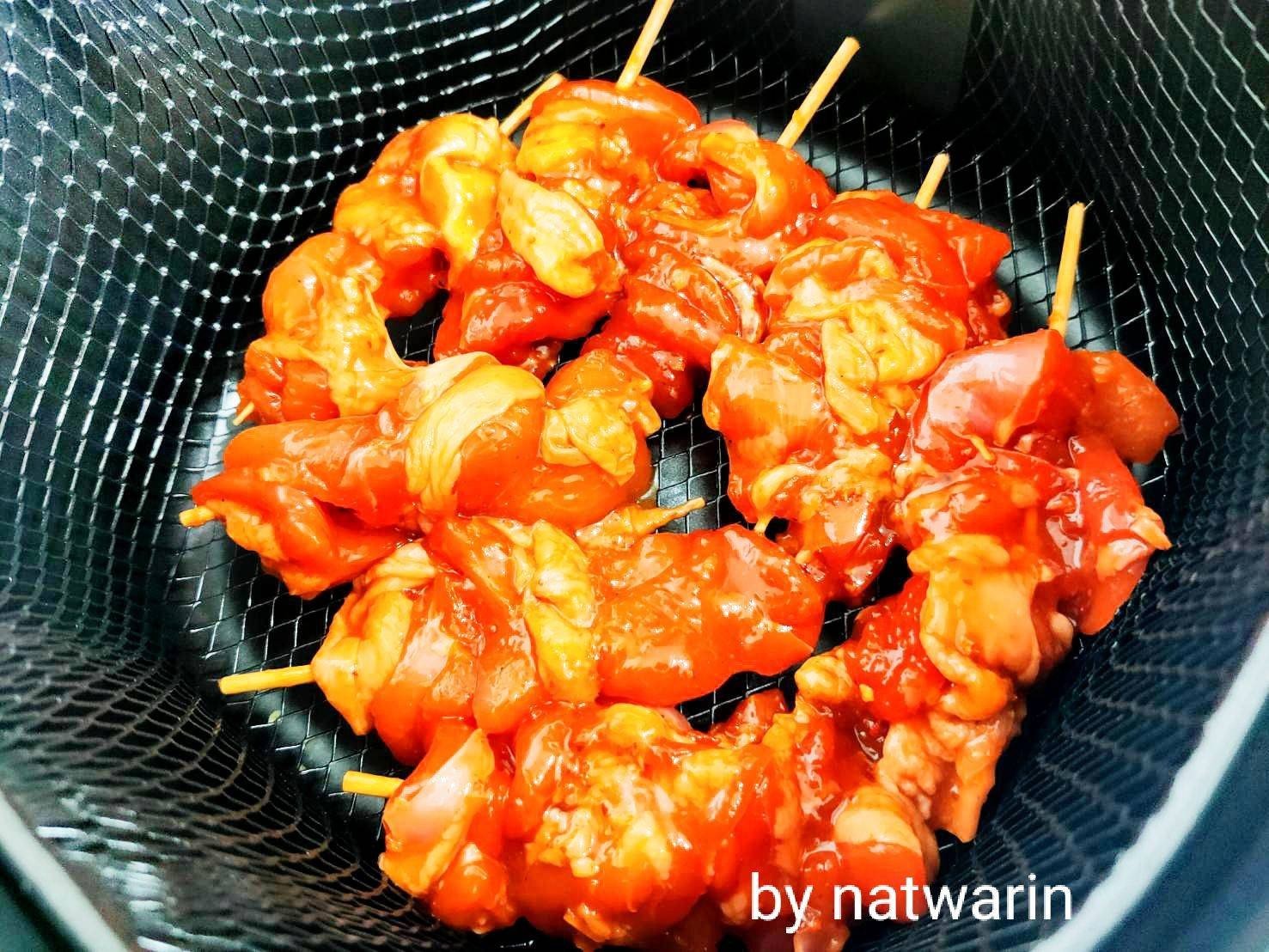 " เมนู ไก่ย่างแดง(Air fryer)