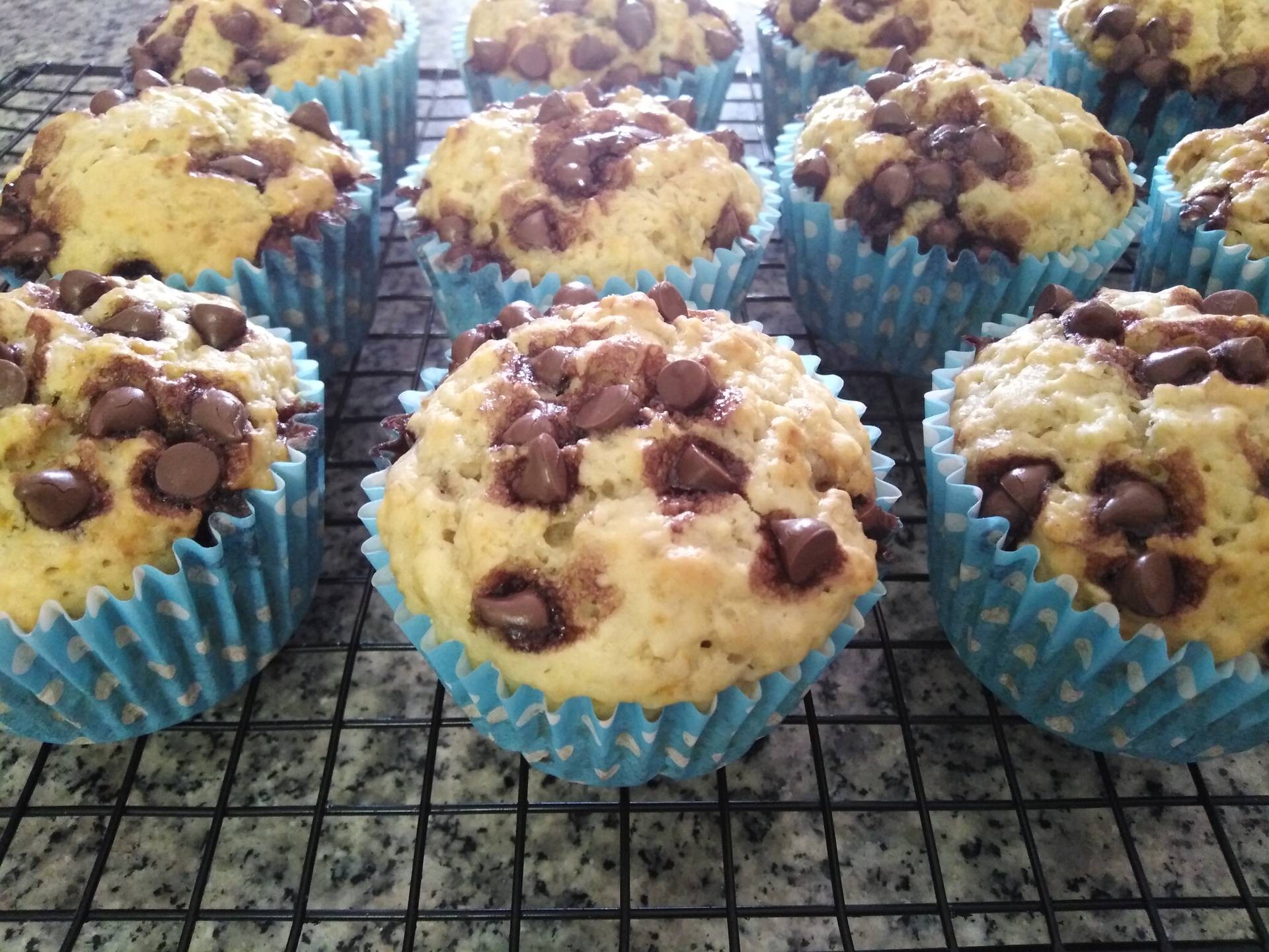 Healthy Banana Choc-chip Oat Muffins     | มัฟฟินกล้วยช็อคชิพโอ๊ต  
