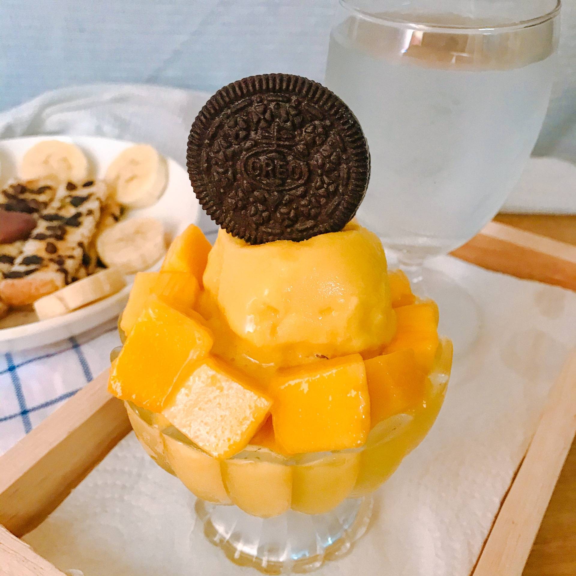 ไอศกรีมมะม่วง (สูตรไม่อ้วน)