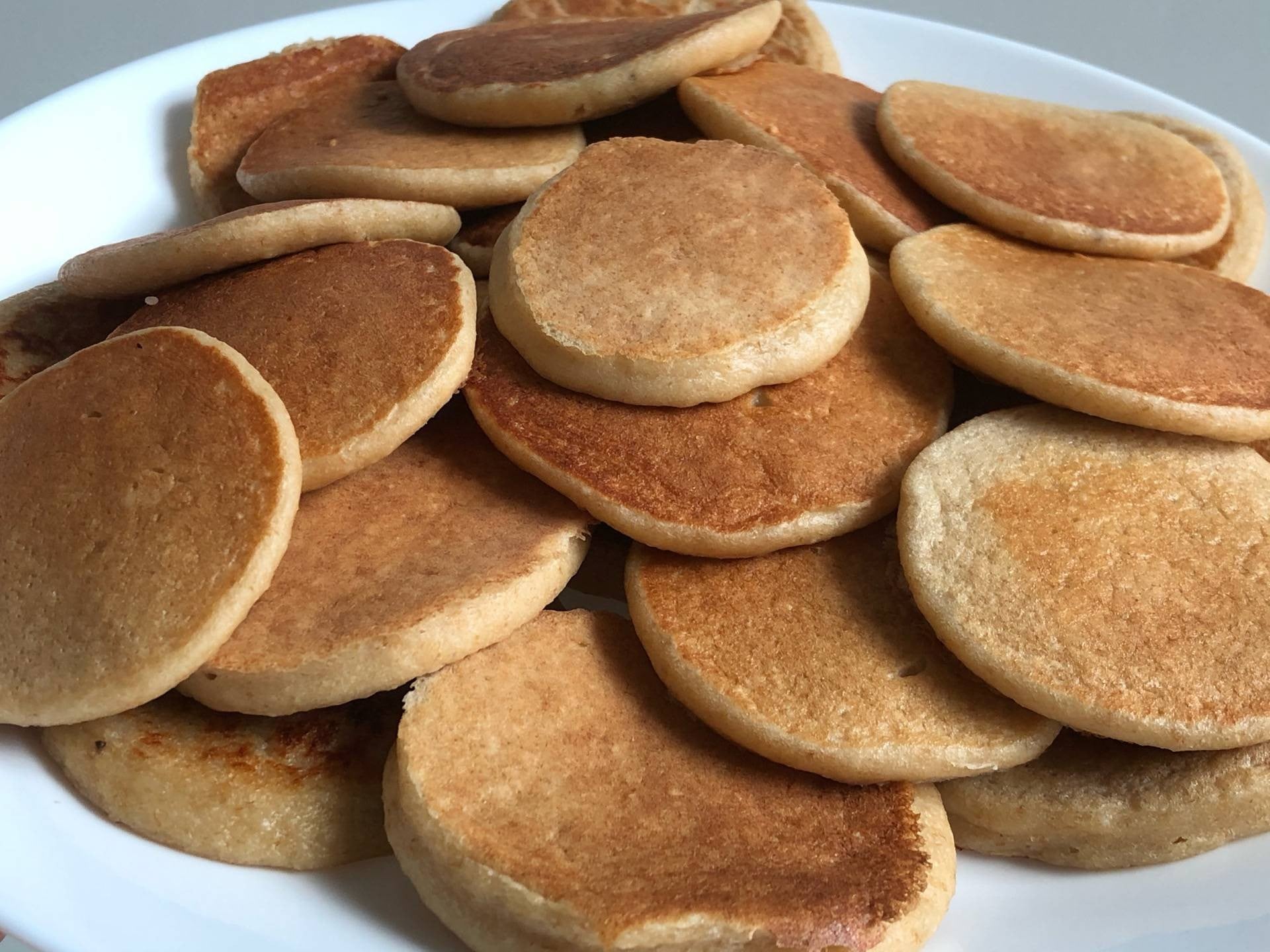 แพนเค้กข้าวโอ๊ตกล้วยหอม