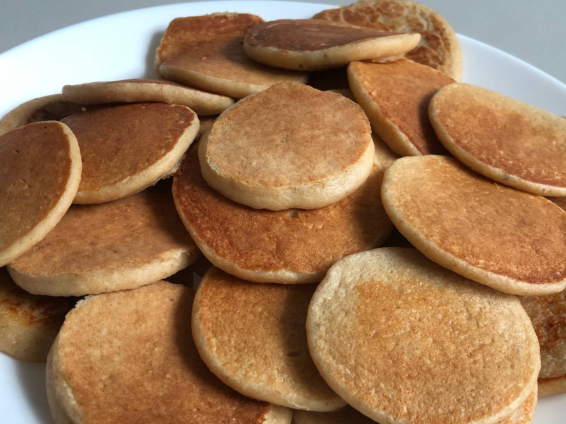 แพนเค้กข้าวโอ๊ตกล้วยหอม