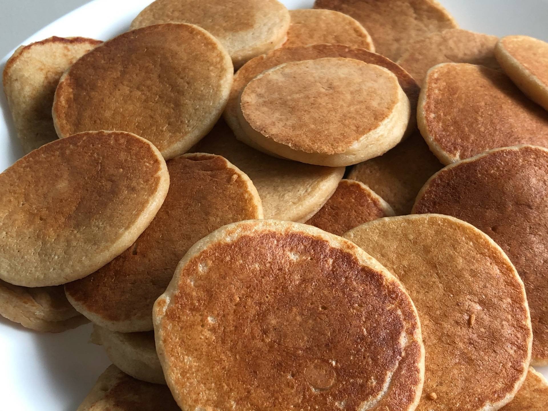 แพนเค้กข้าวโอ๊ตกล้วยหอม