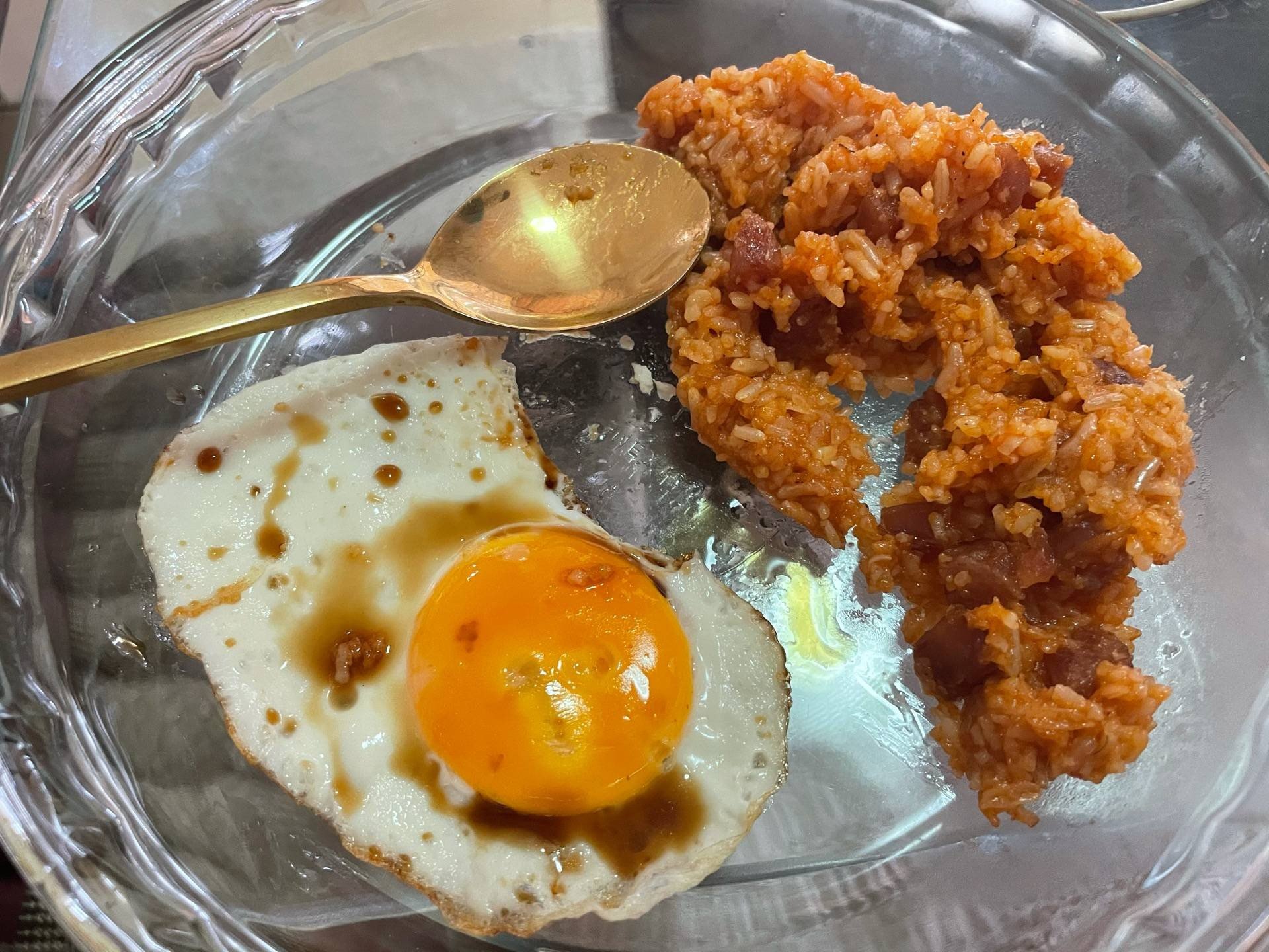 ข้าวผัดอเมริกันแบบไทยไทย