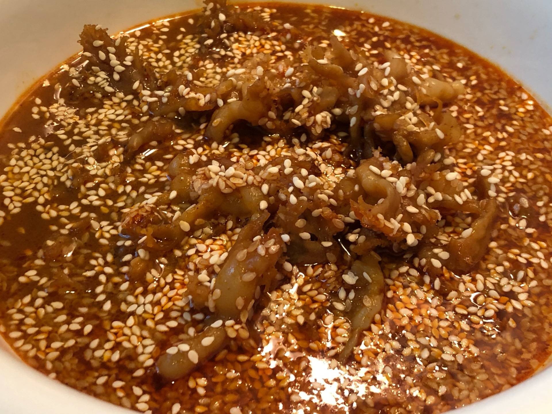 แมงกระพรุนผัดน้ำมันงา