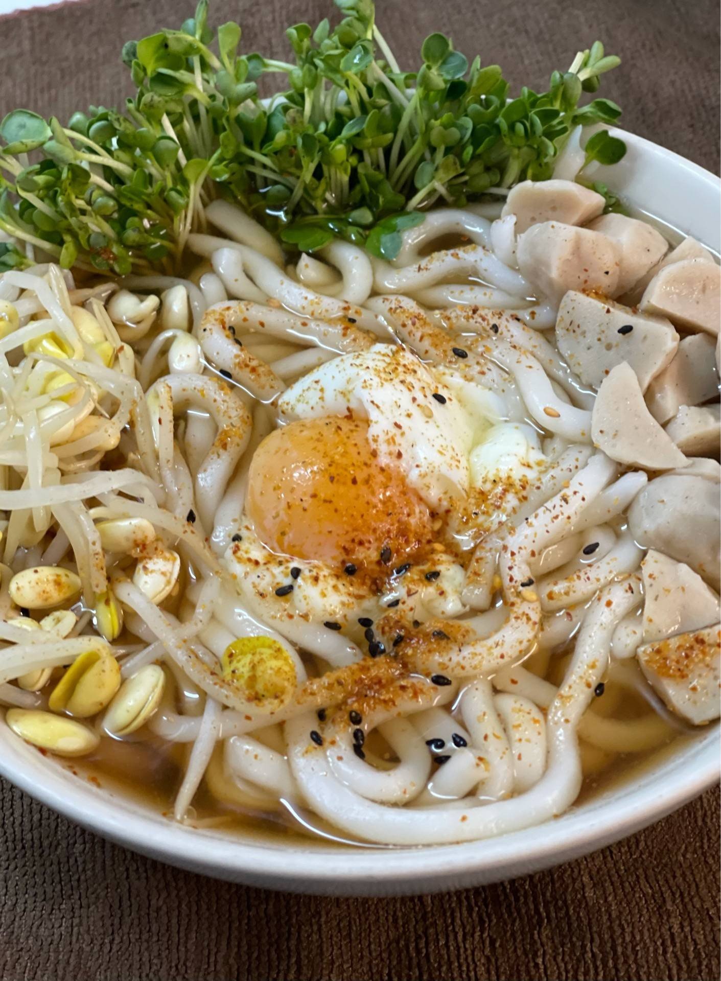 อุด้งน้ำไข่ออนเซน 