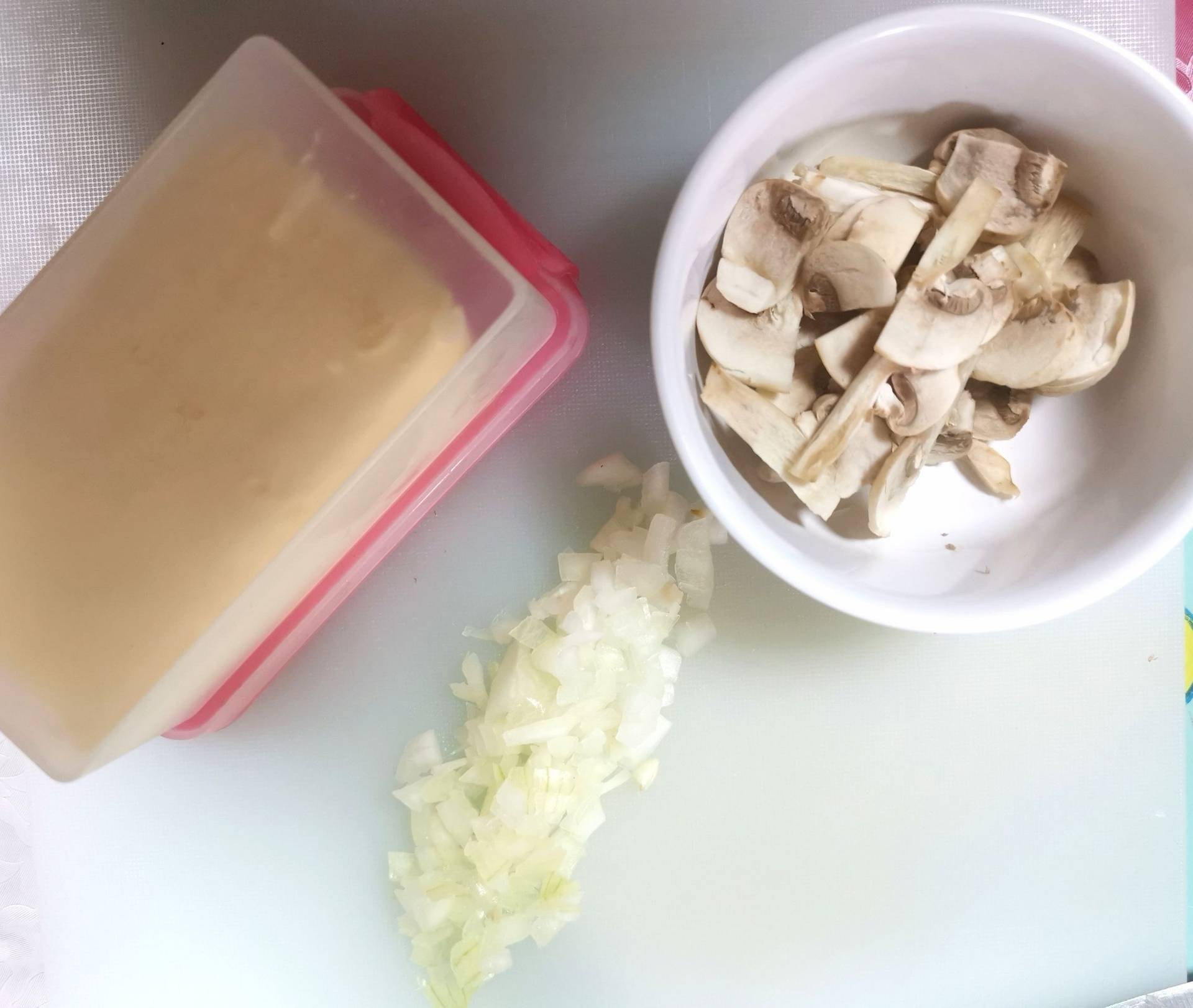 ซุปเห็ด และขนมปังกรอบ(ครูตองซ์)