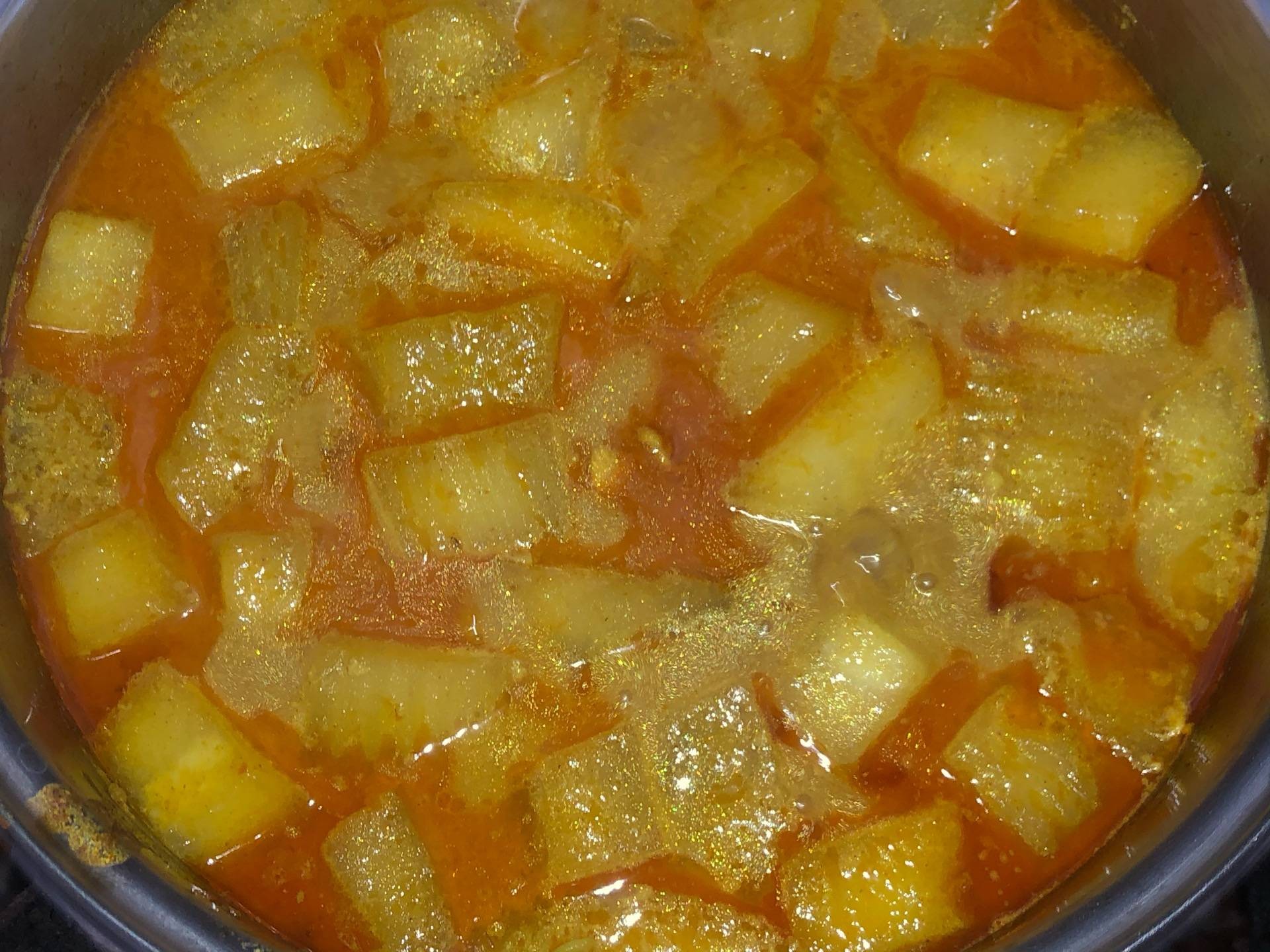 แกงกะหรี่หมูฟักเขียว