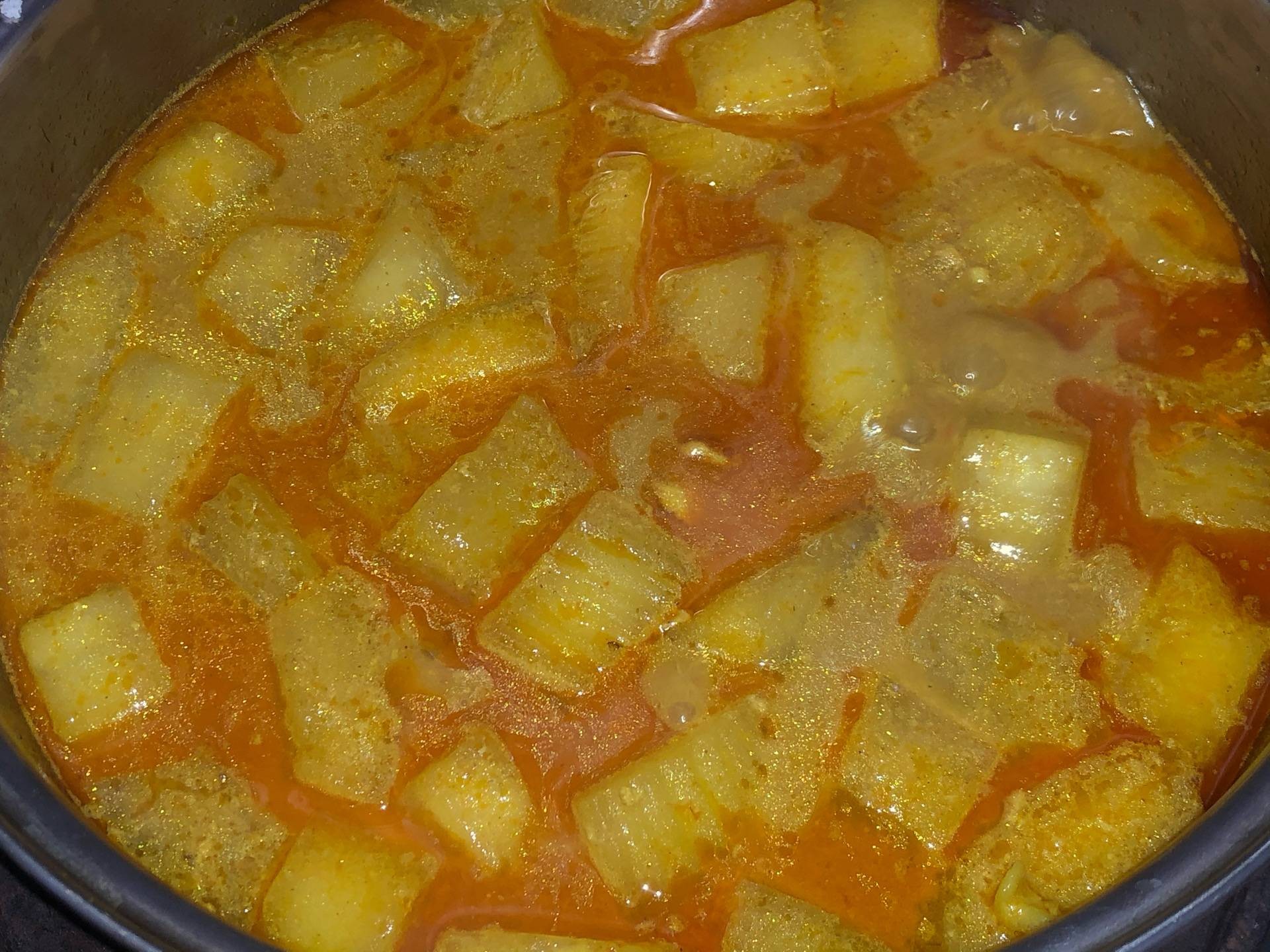 แกงกะหรี่หมูฟักเขียว