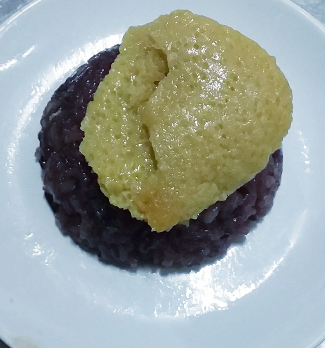 ข้าวเหนียวดำหน้าสังขยา