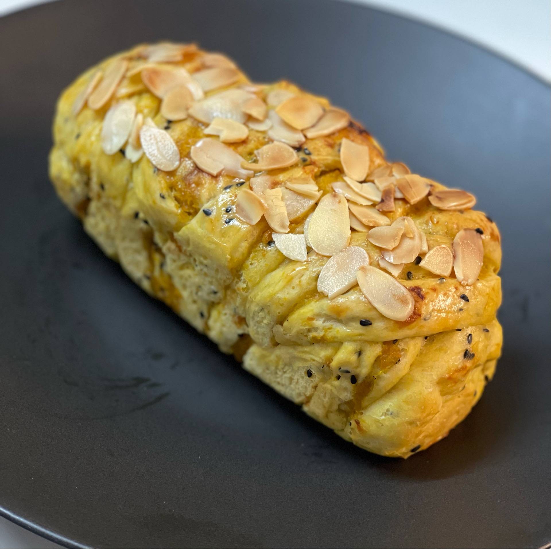 ขนมปังฟักทอง 🎃 แบบ Loaf