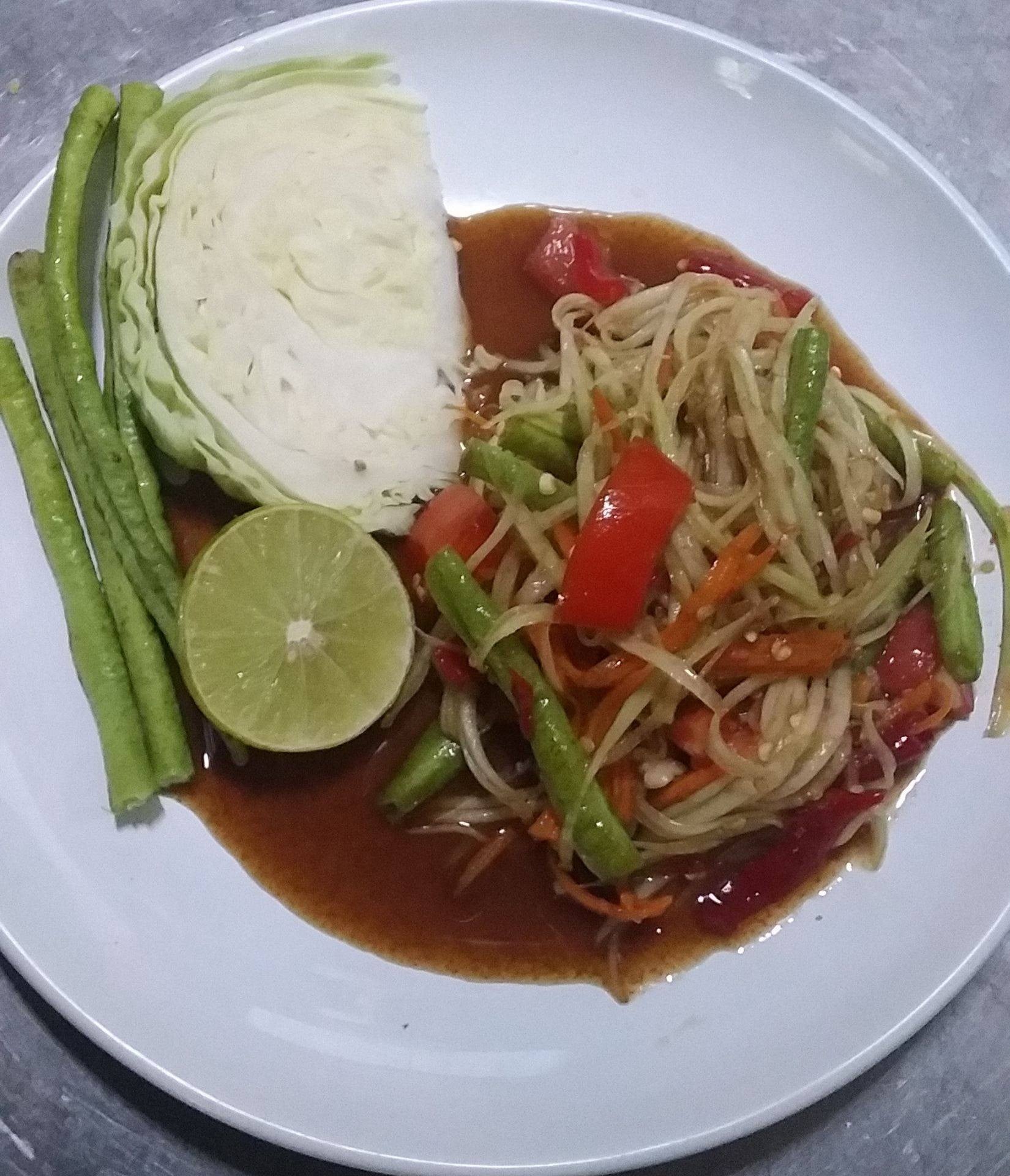 ส้มตำปลาร้า