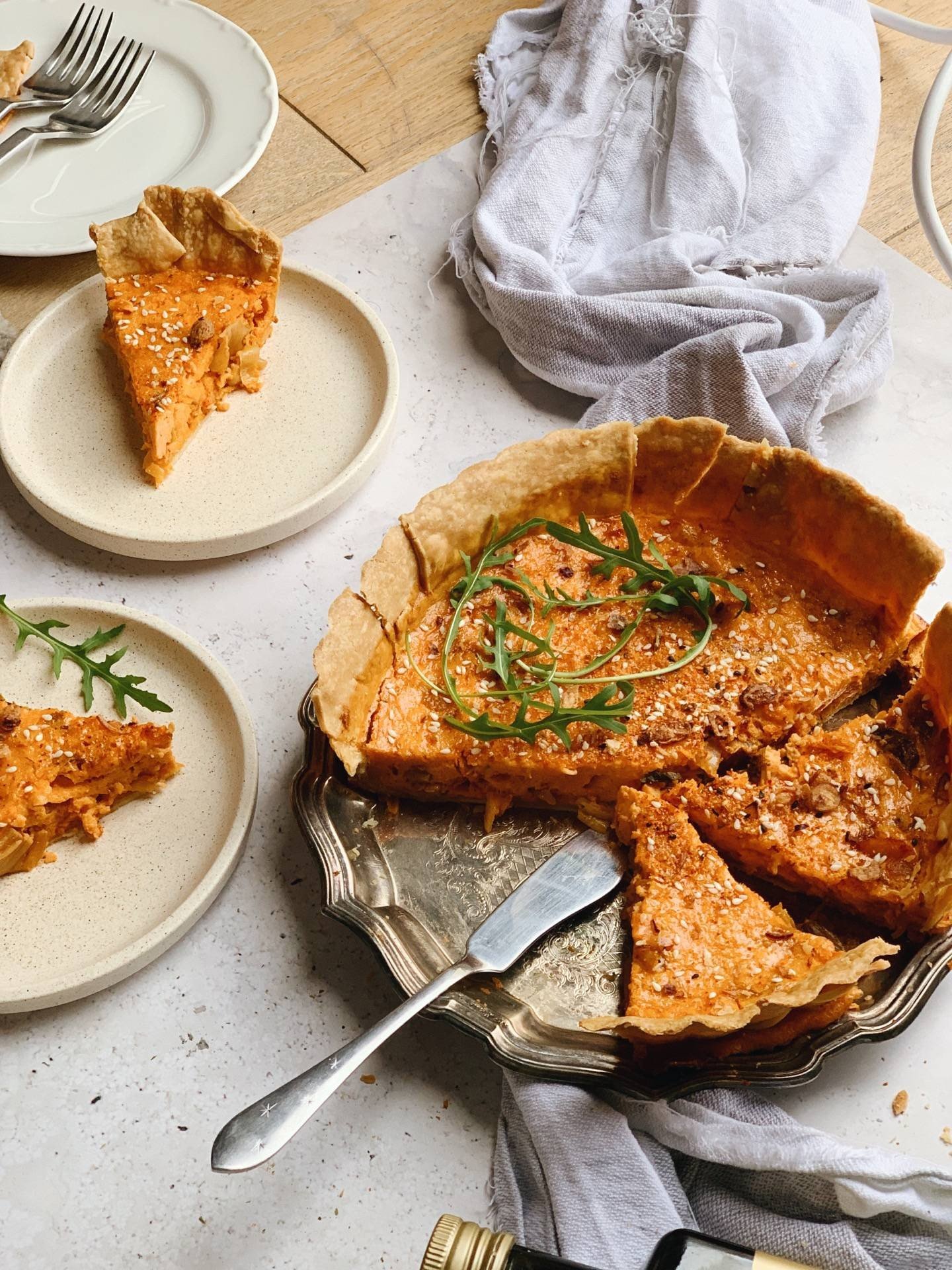 Kimchi Quiche
