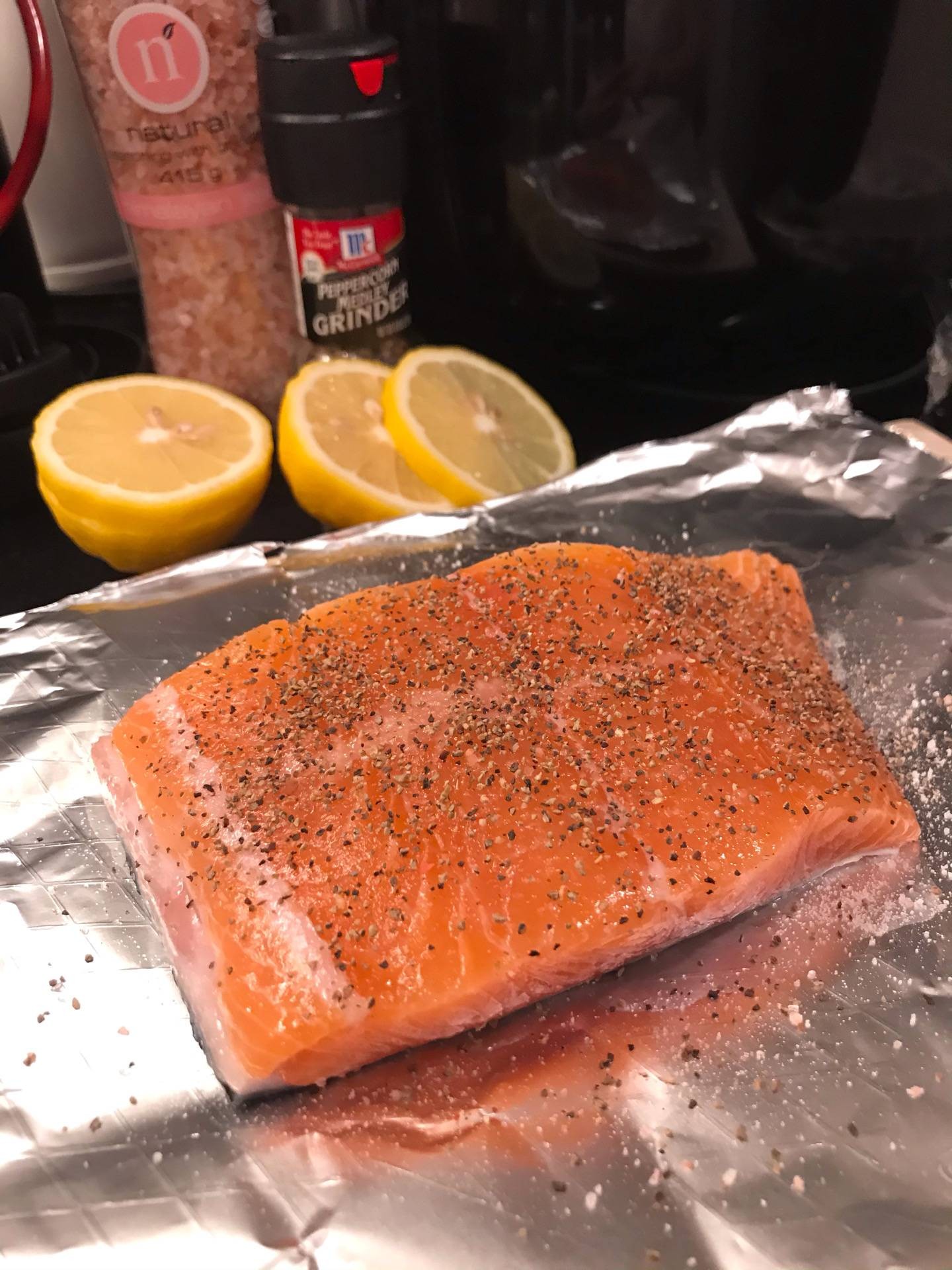 Super Easy Baked Salmon Sunday