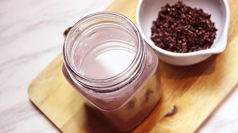 +อยู่บ้านหยิบวัตถุดิบใกล้ตัว ชวนทำ "น้ำนมข้าวไรซ์เบอร์รี่" หอม อร่อย+