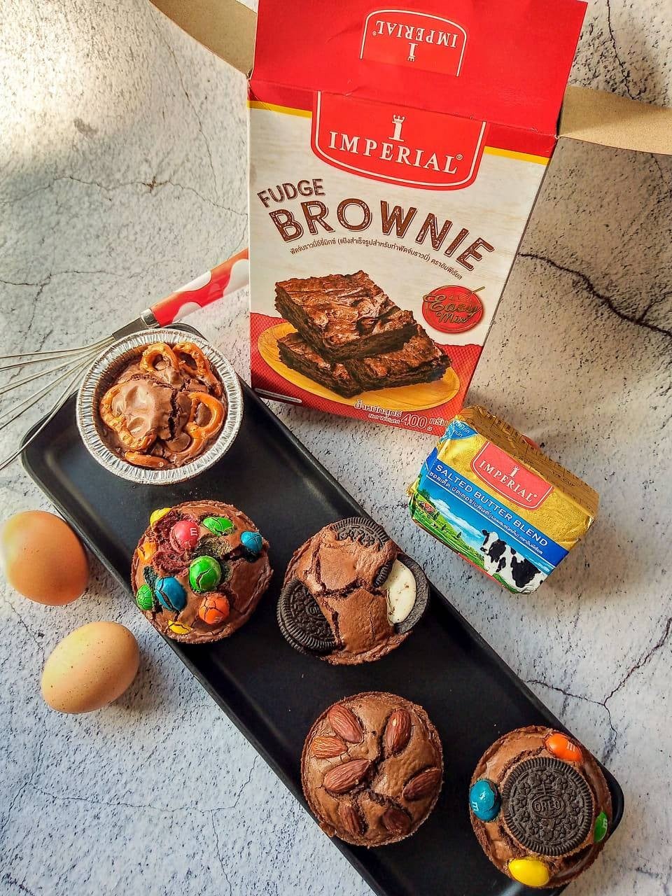 บราวนี่คัพหม้อทอด