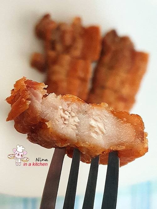 [Philips Airfryer] หมูสามชั้นทอดน้ำปลา