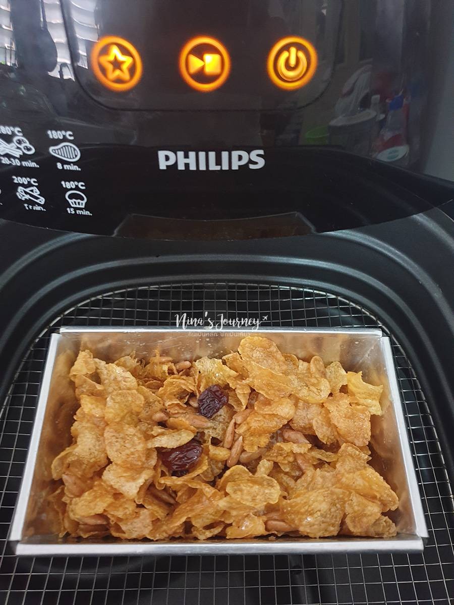 [Philips Airfryer] Honey Cornflakes คอร์นเฟลกส์อบน้ำผึ้ง