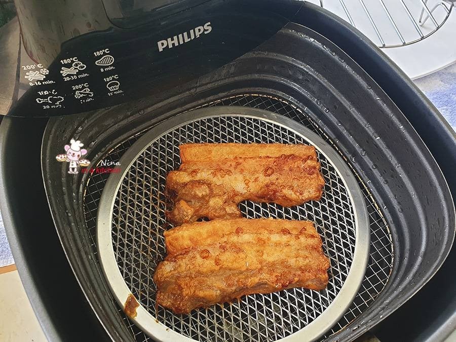 [Philips Airfryer] หมูสามชั้นทอดน้ำปลา