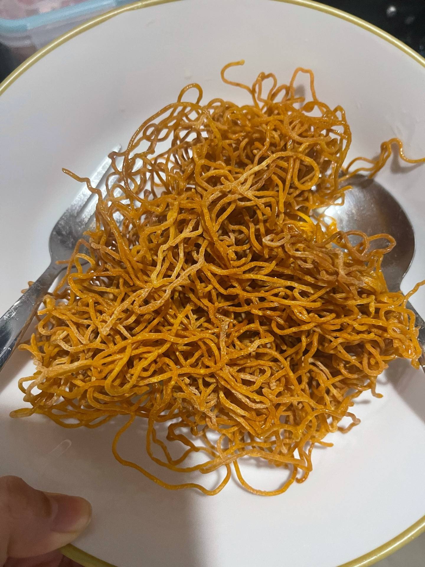 ราดหน้าหมี่กรอบ