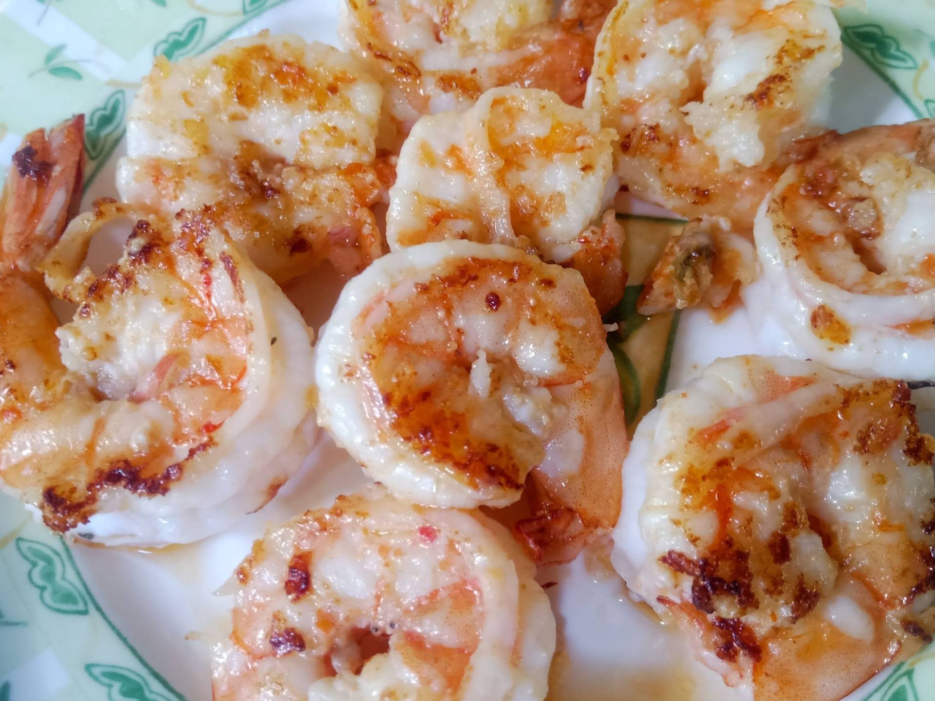 กุ้งย่างเนย 🍤